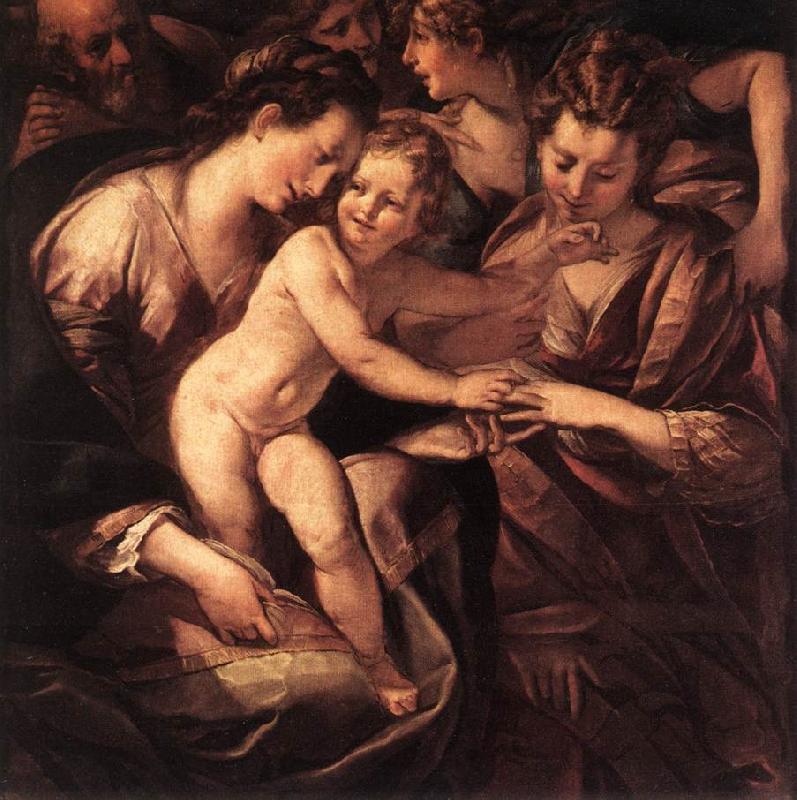 PROCACCINI, Giulio Cesare The Mystic Marriage of St Catherine af